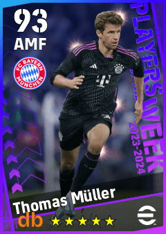 Thomas Müller eFootball player card
