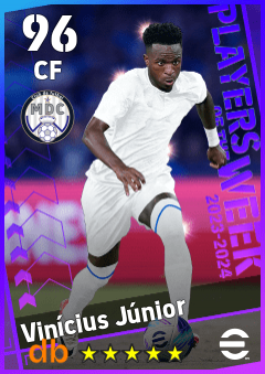 Vinícius Júnior — CF, OVR 96, MAX 96