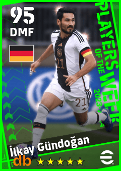 İlkay Gündoğan eFootball player card