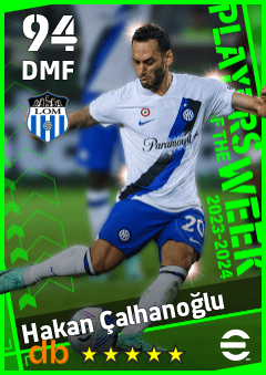 Hakan Çalhanoğlu eFootball player card