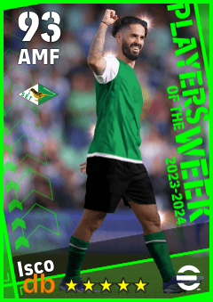 Isco — AMF, OVR 93, MAX 93