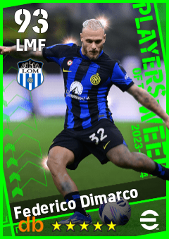 Federico Dimarco eFootball player card
