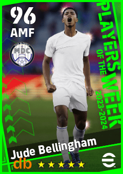 Jude Bellingham — AMF, OVR 96, MAX 96