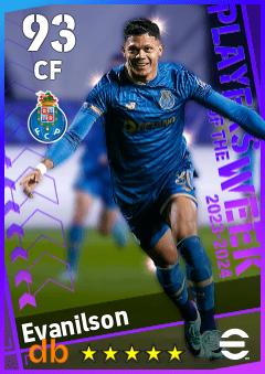 Evanilson eFootball player card