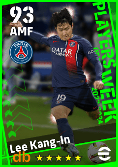 Lee Kang-In — AMF, OVR 93, MAX 93