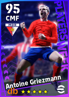 Antoine Griezmann — CMF, OVR 95, MAX 95