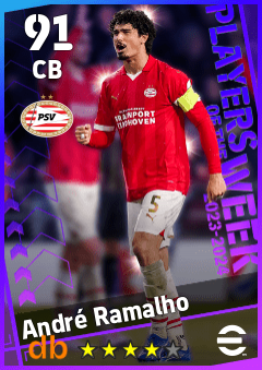 André Ramalho — CB, OVR 91, MAX 91