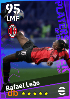 Rafael Leão — LMF, OVR 95, MAX 95