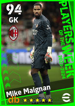 Mike Maignan — GK, OVR 94, MAX 94