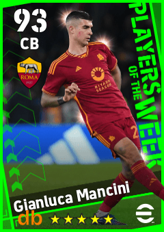 Gianluca Mancini eFootball player card