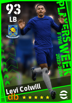 Levi Colwill eFootball player card