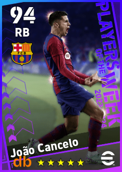 João Cancelo — RB, OVR 94, MAX 94