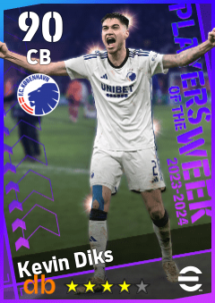 Kevin Diks — CB, OVR 90, MAX 90