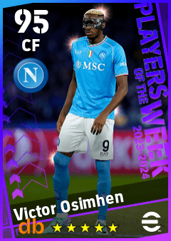 Victor Osimhen — CF, OVR 95, MAX 95