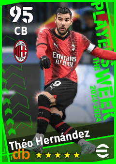 Théo Hernández — CB, OVR 95, MAX 95