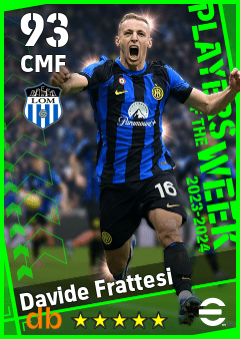 Davide Frattesi eFootball player card