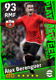Álex Berenguer — RMF, OVR 93, MAX 93