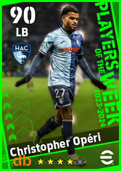 Christopher Opéri eFootball player card