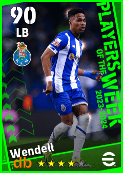 Wendell — LB, OVR 90, MAX 90