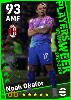 Noah Okafor eFootball player card