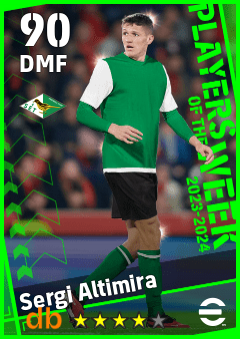 Sergi Altimira — DMF, OVR 90, MAX 90