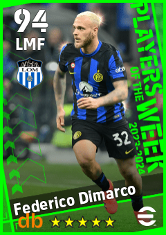 Federico Dimarco eFootball player card