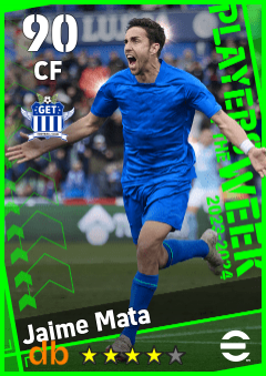 Jaime Mata — CF, OVR 90, MAX 90