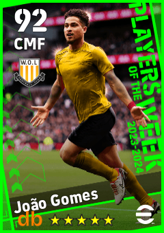 João Gomes — CMF, OVR 92, MAX 92