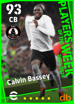 Calvin Bassey — CB, OVR 93, MAX 93