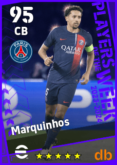 Marquinhos — CB, OVR 95, MAX 95