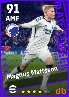 Magnus Mattsson — AMF, OVR 91, MAX 91