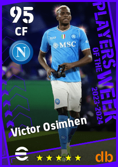 Victor Osimhen — CF, OVR 95, MAX 95