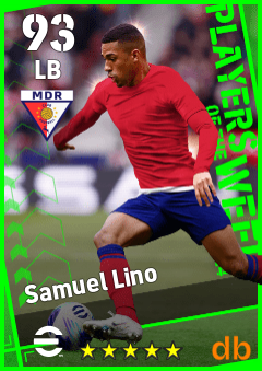 Samuel Lino — LB, OVR 93, MAX 93