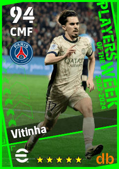 Vitinha — CMF, OVR 94, MAX 94
