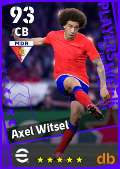Axel Witsel — CB, OVR 93, MAX 93