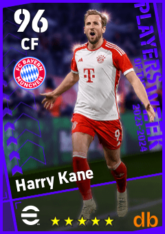 Harry Kane — CF, OVR 96, MAX 96