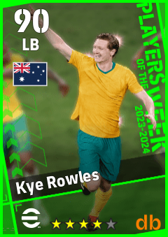 Kye Rowles — LB, OVR 90, MAX 90