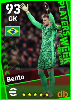 Bento eFootball player card