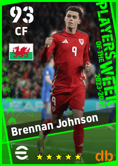 Brennan Johnson — CF, OVR 93, MAX 93