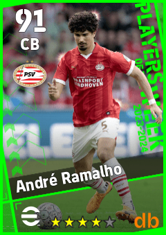 André Ramalho — CB, OVR 91, MAX 91