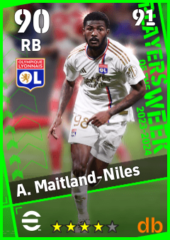 A. Maitland-Niles — RB, OVR 90, MAX 91