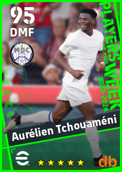 Aurélien Tchouaméni eFootball player card