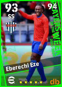 Eberechi Eze eFootball player card