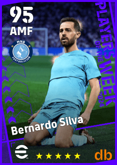 Bernardo Silva — AMF, OVR 95, MAX 95
