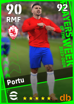 Portu — RMF, OVR 90, MAX 92