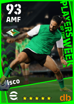 Isco eFootball player card