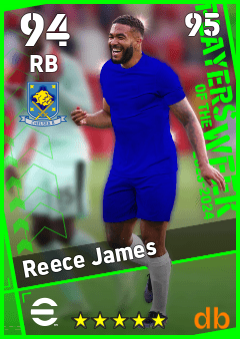 Reece James — RB, OVR 94, MAX 95