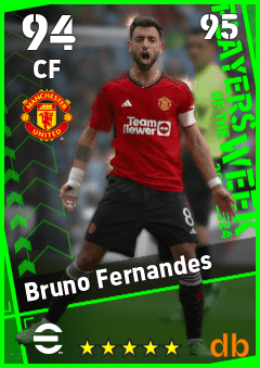 Bruno Fernandes eFootball player card