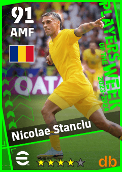 Nicolae Stanciu — AMF, OVR 91, MAX 91