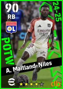 A. Maitland-Niles — RB, OVR 90, MAX 90